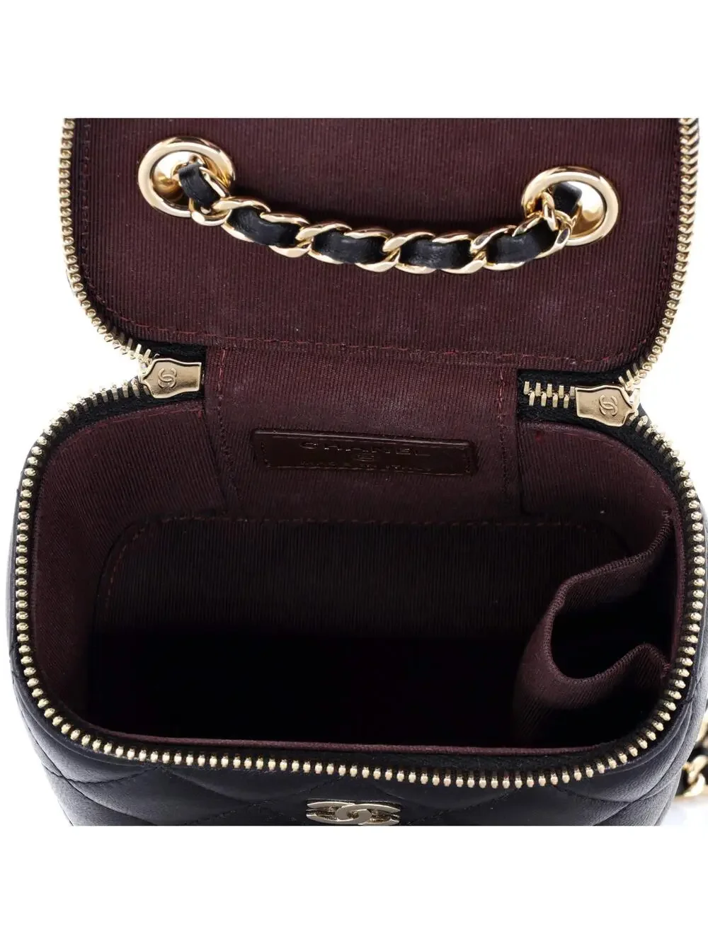 Chanel Classic Vanity Case With Chain #246442C36B